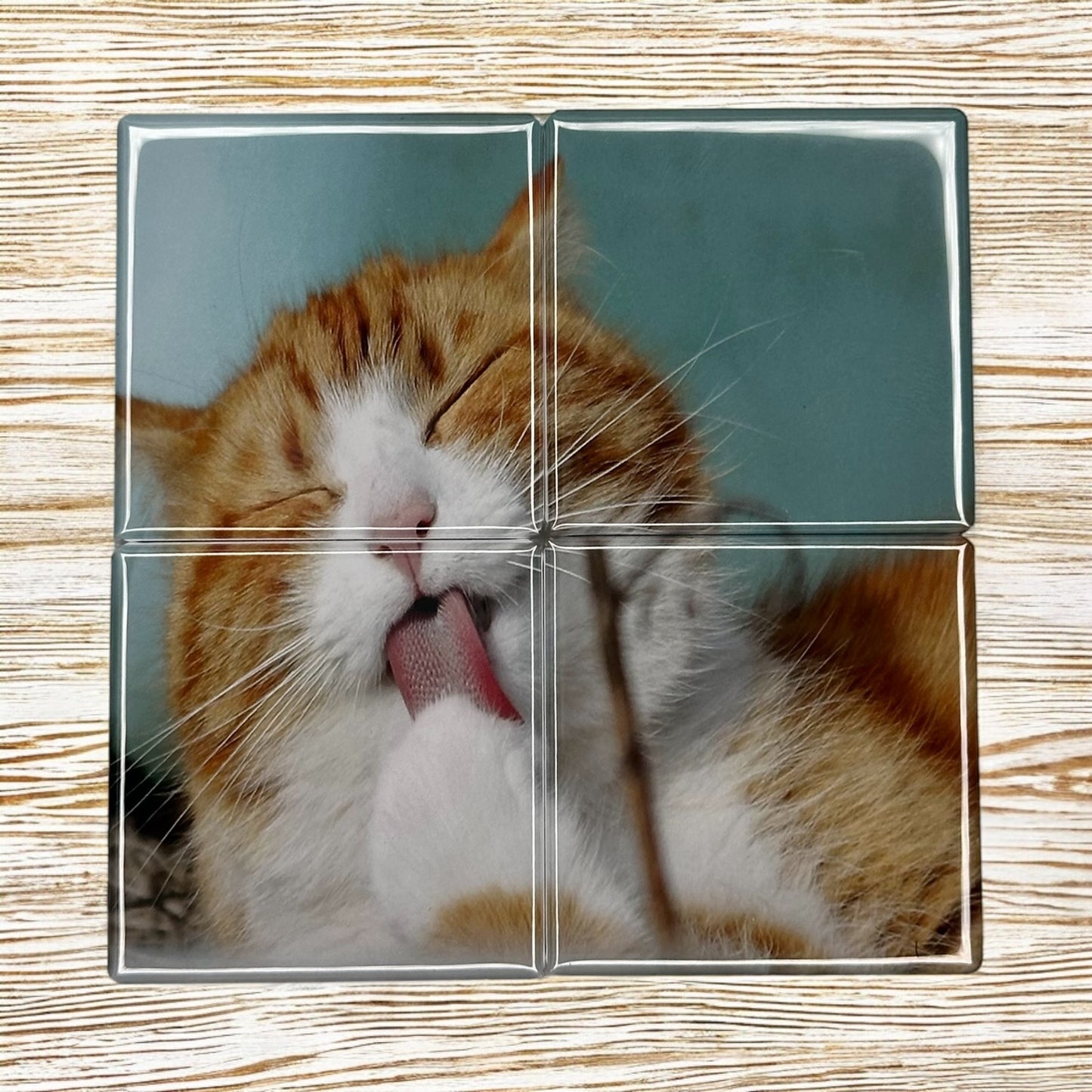 Puzzle Magnets: One Photo, Four Fun Magnets