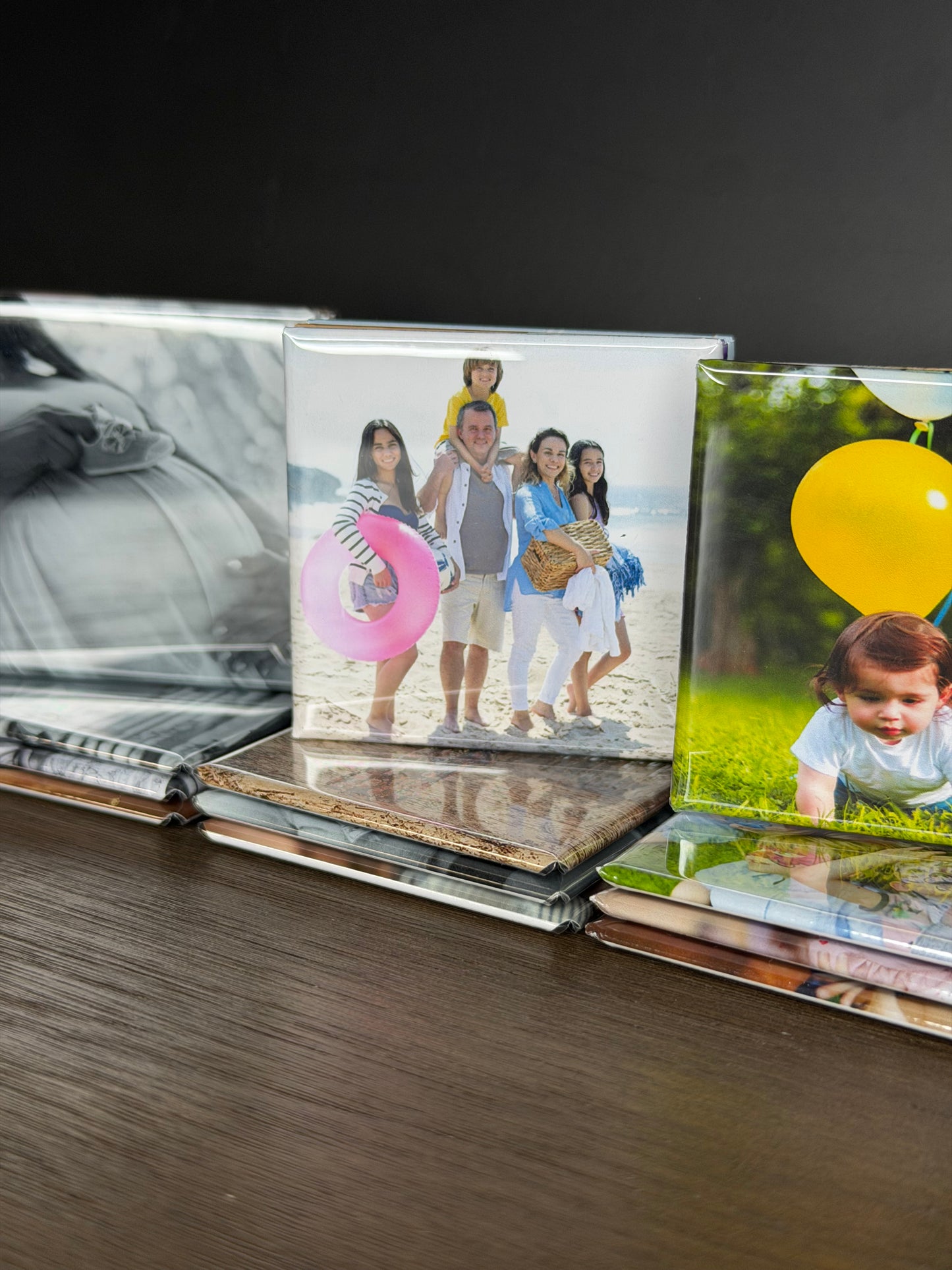 Set of Three Photo Magnets